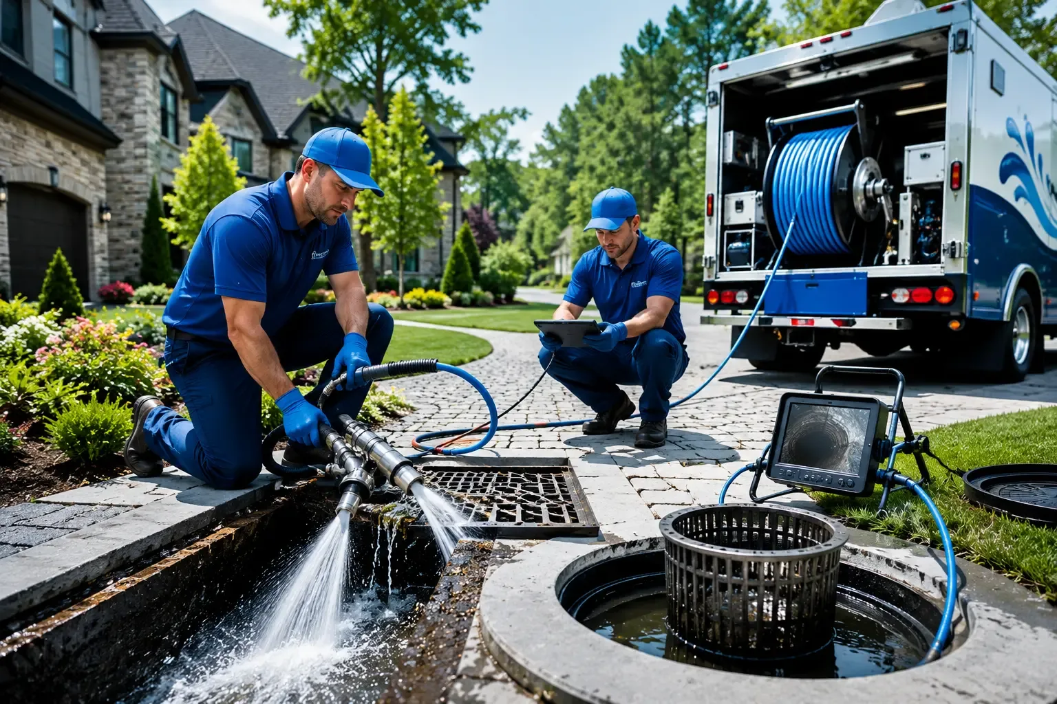 Local outdoor drain cleaning professionals in Leblanc, LA
