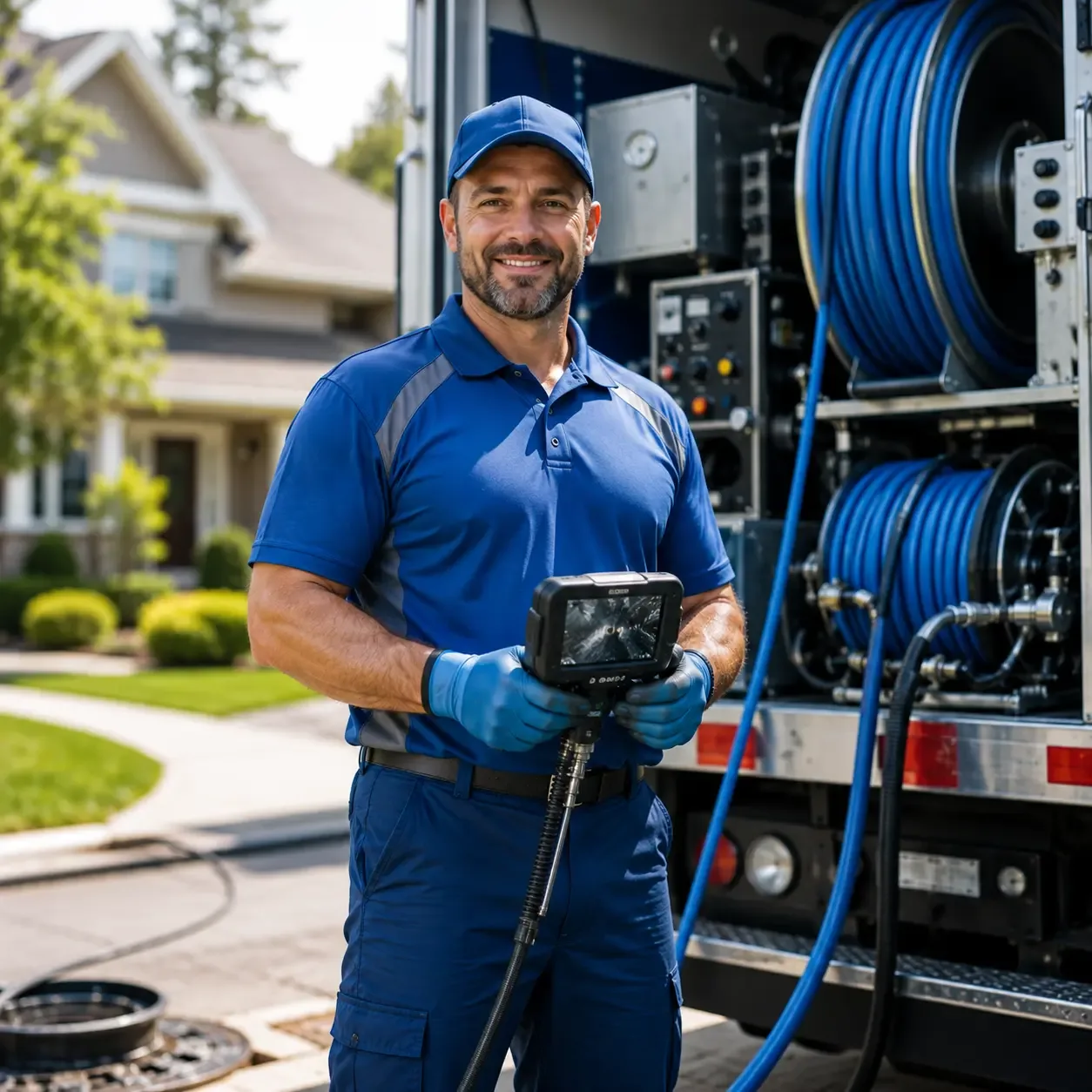 Local outdoor drain cleaning specialists in Leblanc, LA